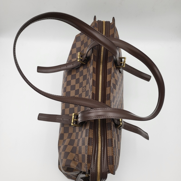 Louis Vuitton Chelsea Damier Ebene Canvas Tote Shoulder Bag..Authentic..!!! - Picture 6 of 16